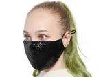 Polished Cooling Sequin Face Mask